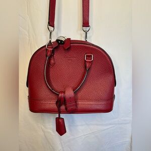 Authentic Louis Vuitton Alma PPM – Red Taurillon Leather